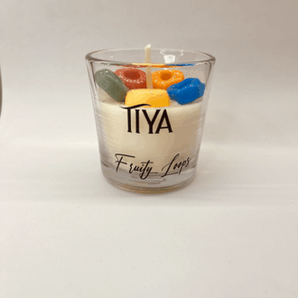 Fruity Loops Shot Dessert Candle