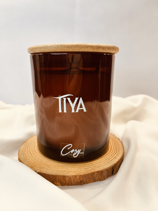 Cozy - Plaid & Pine - Tiya Candle