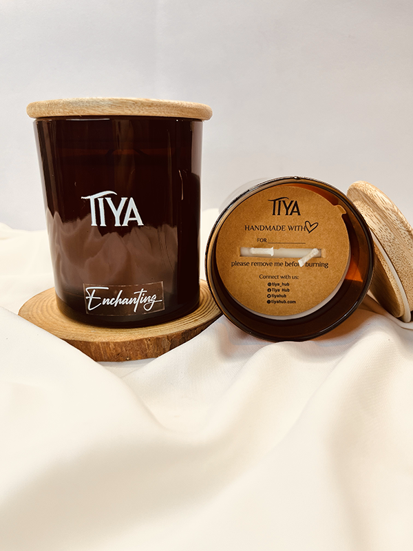 Enchanting - Rose & Peony - Tiya Candle - Image 2