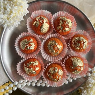 Motichur Laddoo Mithai Candle - 1 piece