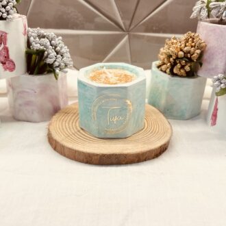 Table Top Jar Ceramic Candle - Small