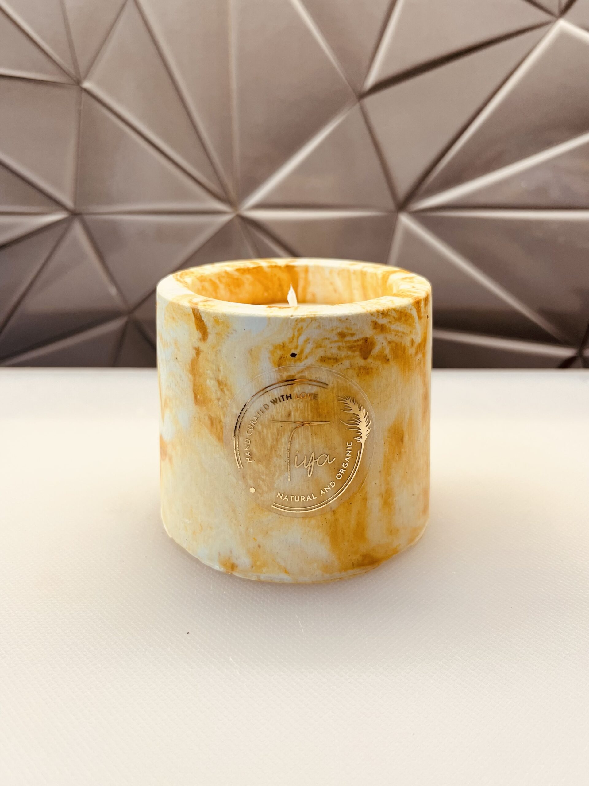 Table Top Jar Ceramic Candle - Big - Image 5