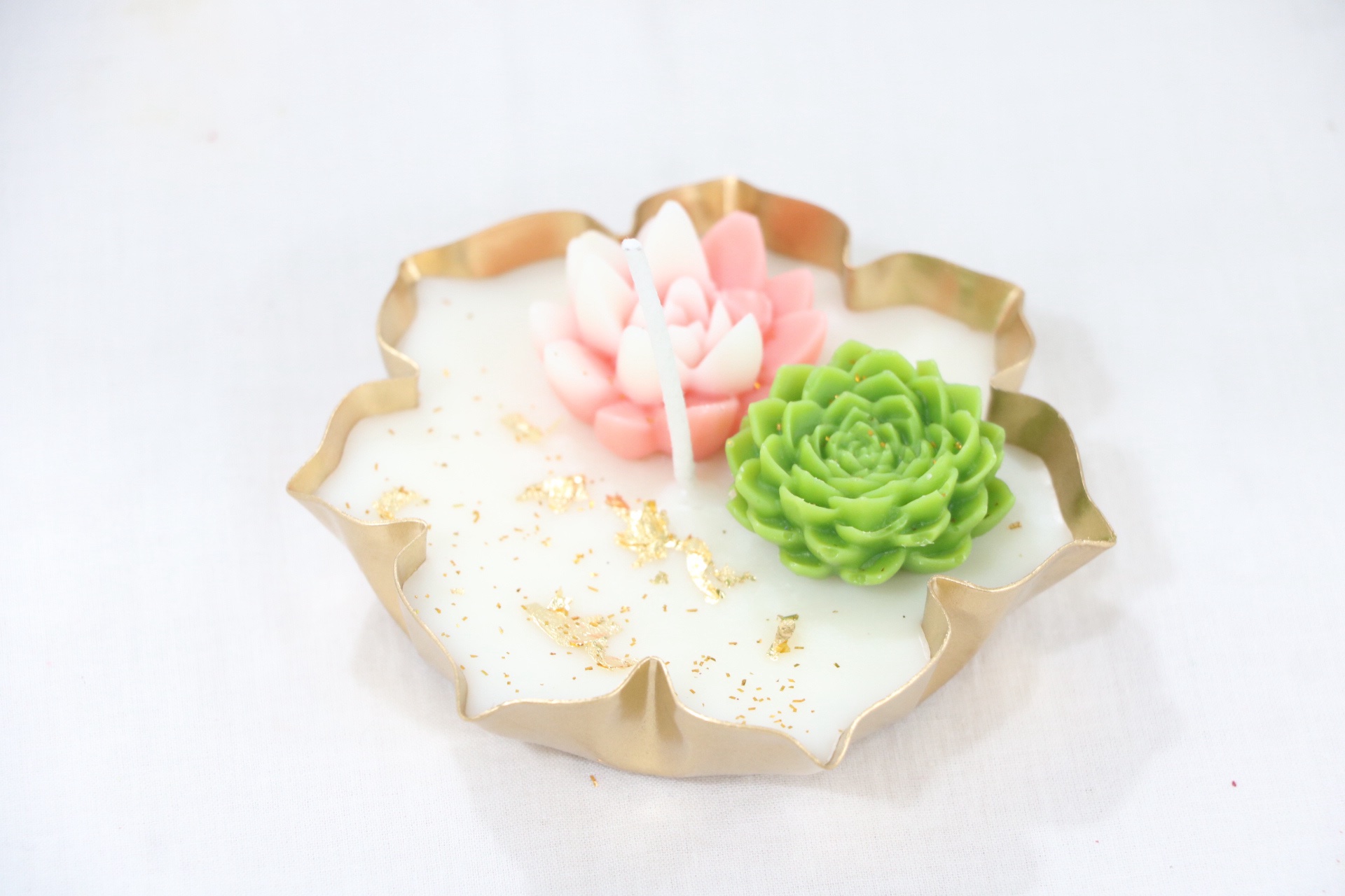 Mini Flower Urli Candle