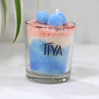 Blueberry Shot Dessert Candle