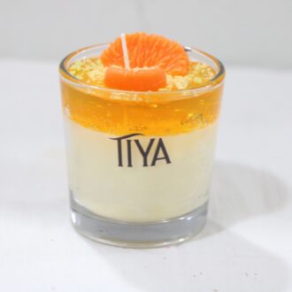 Tangy Orange Shot Dessert Candle