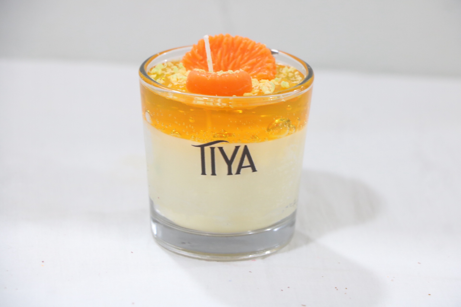 Tangy Orange Shot Dessert Candle