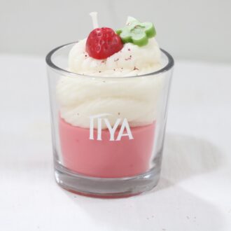 Strawberry Shot Dessert Candles