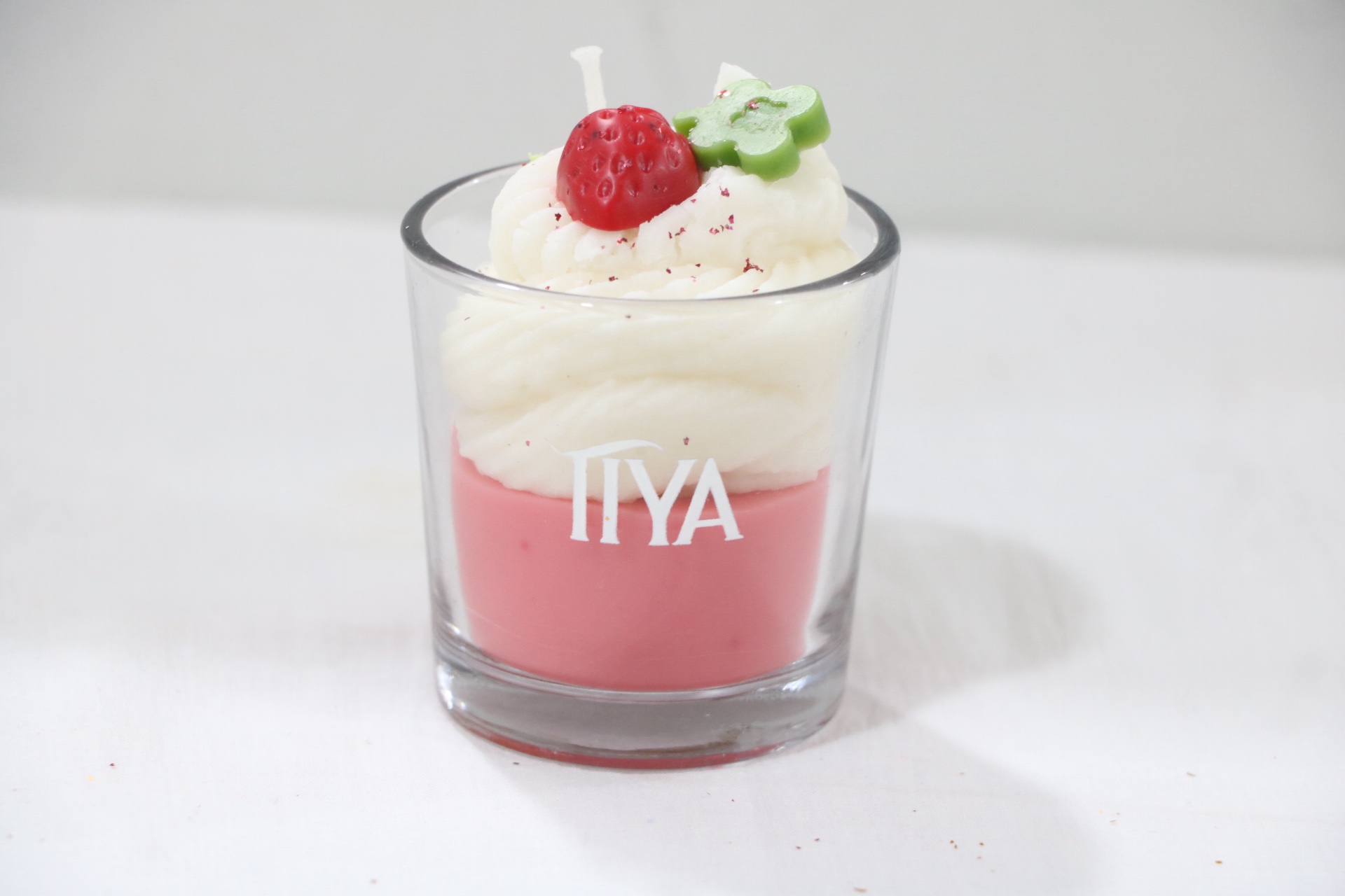 Strawberry Shot Dessert Candles