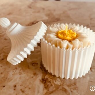 Sunflower Jar Candle