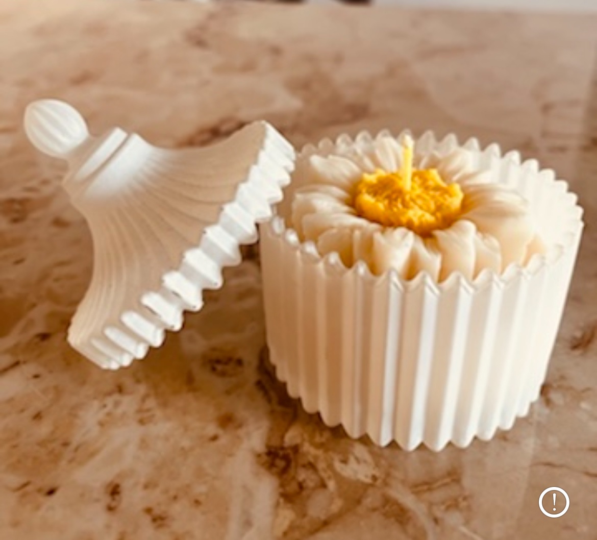 Sunflower Jar Candle